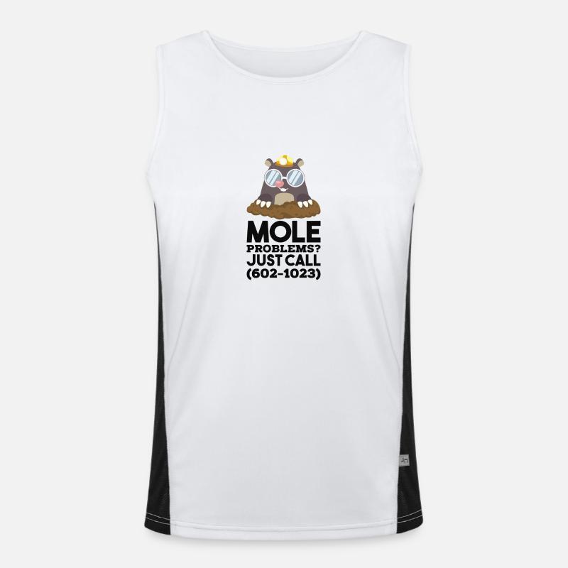 Chimie Mole Mole Chimie Débardeur respirant contrasté Homme 