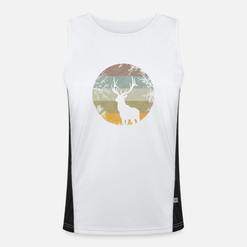 Deer Men's Functional Contrast Tank Top 