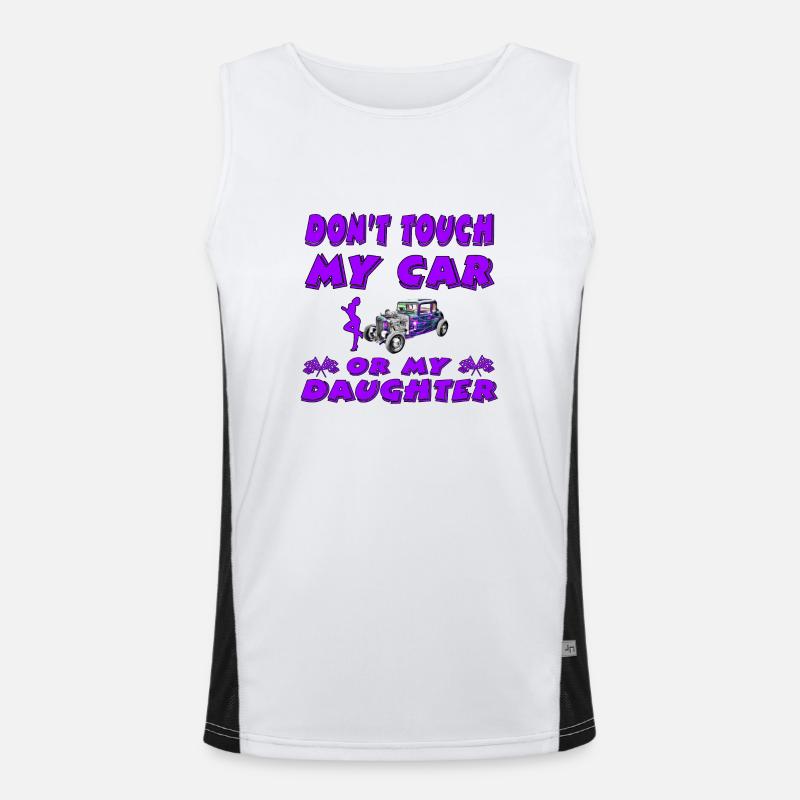 Car Men's Functional Contrast Tank Top 