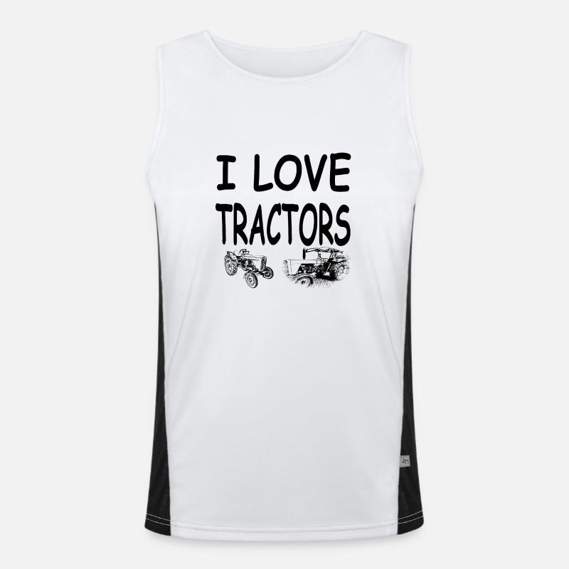 Tractor Men's Functional Contrast Tank Top 