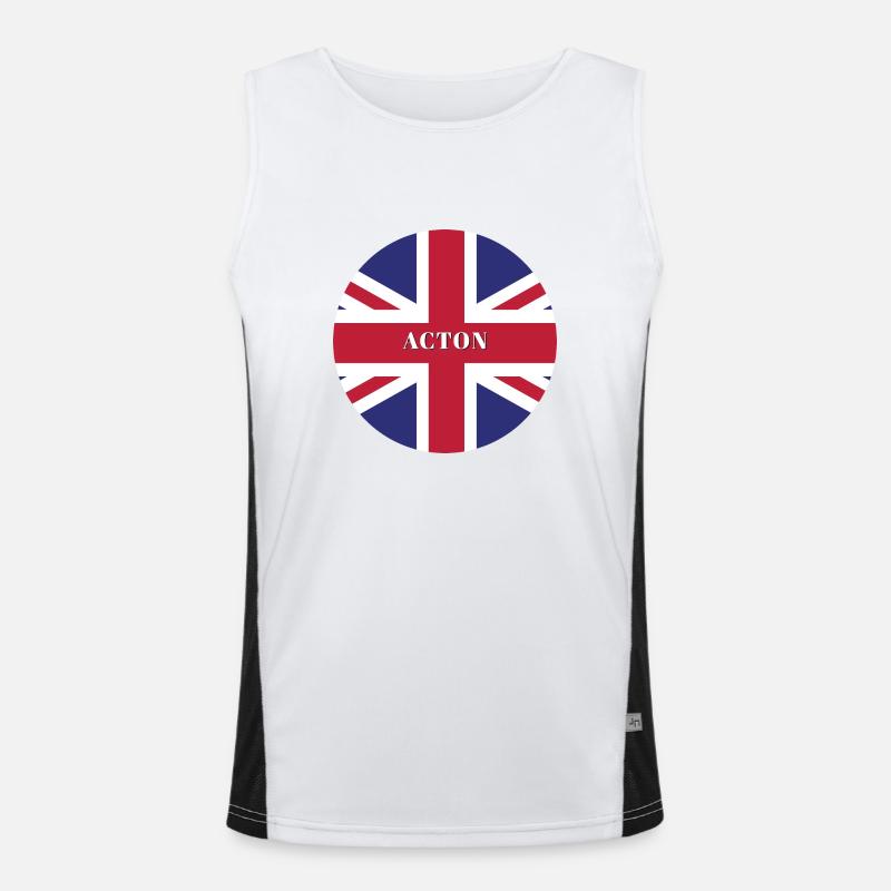Acton United Kingdom Men's Functional Contrast Tank Top 