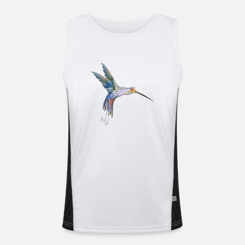 Vogel Funktionelles Kontrast-Tank Top für Männer 