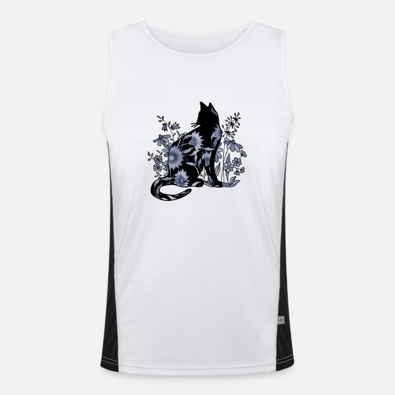 Chat Débardeur respirant contrasté Homme 