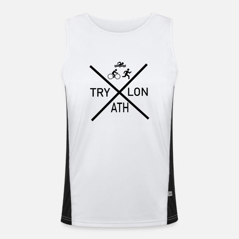 triathlon Débardeur respirant contrasté Homme 