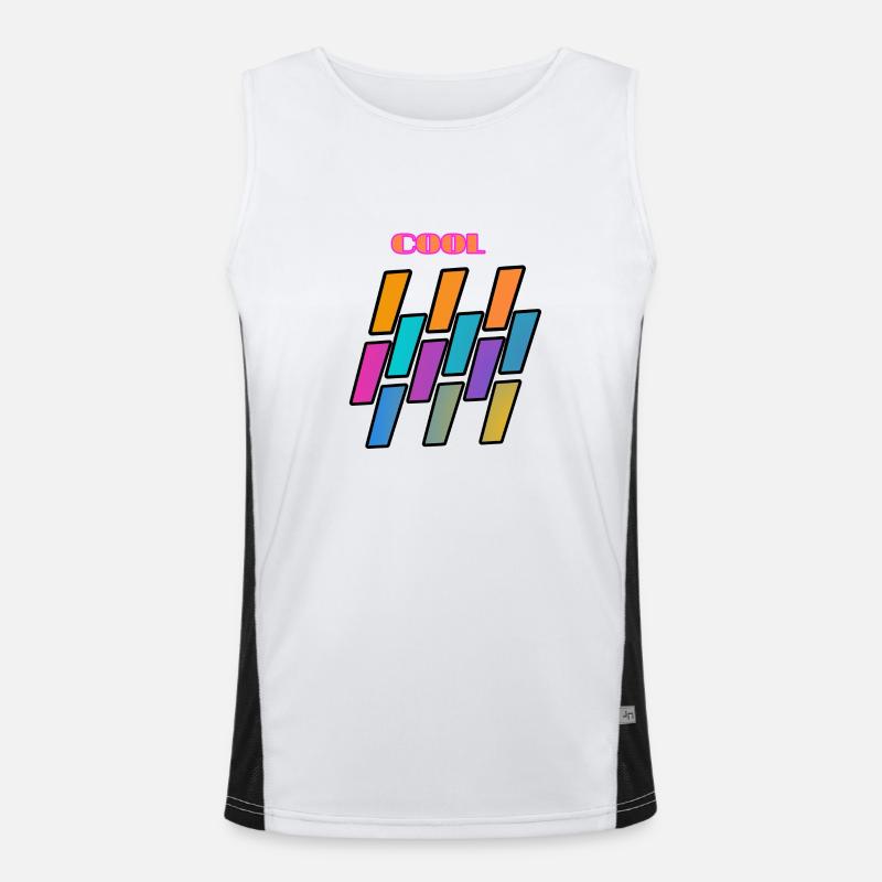 Cool Chulo Men's Functional Contrast Tank Top 