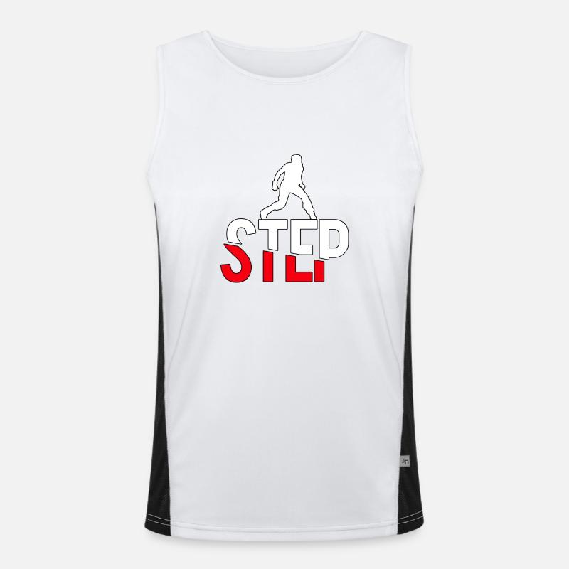 STEP Men's Functional Contrast Tank Top 