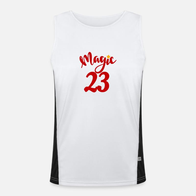 Magic 23 issue Men's Functional Contrast Tank Top 