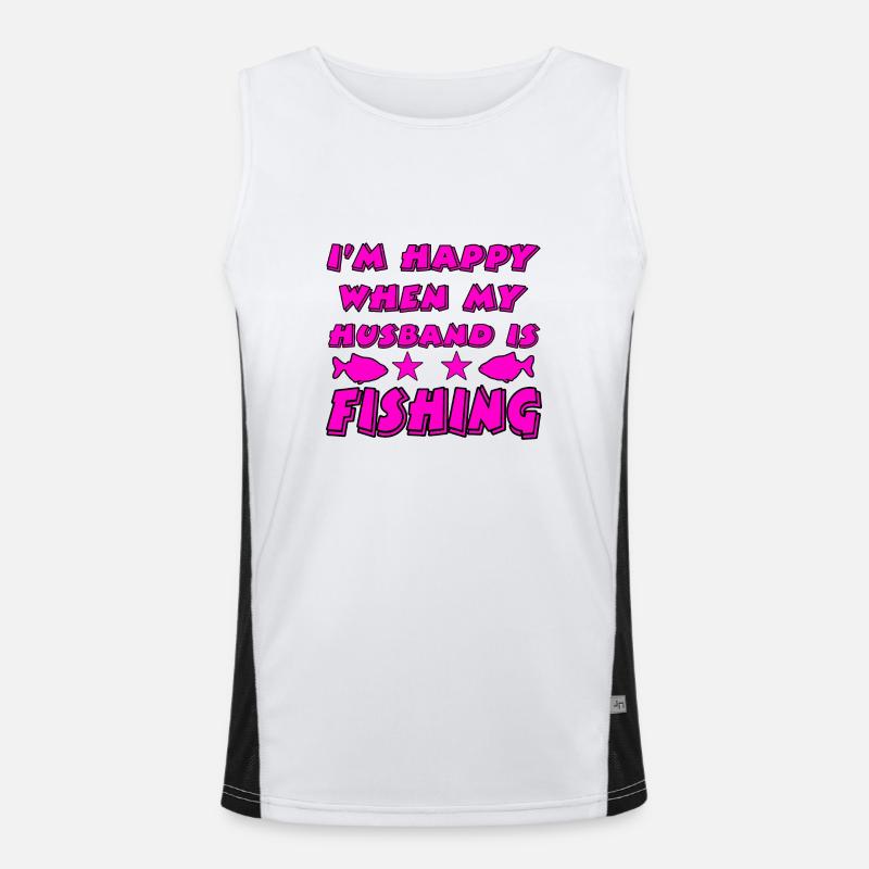 Angling Men's Functional Contrast Tank Top 