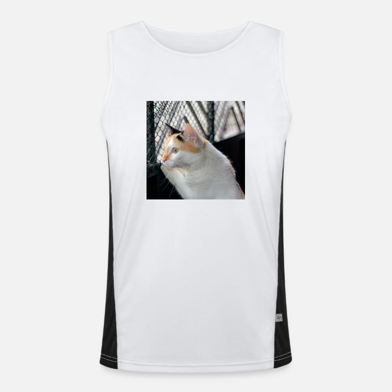 le chat Débardeur respirant contrasté Homme 