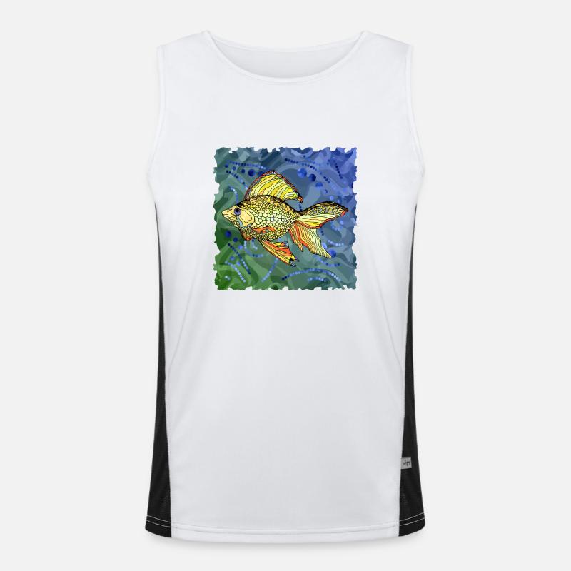 Poisson Débardeur respirant contrasté Homme 