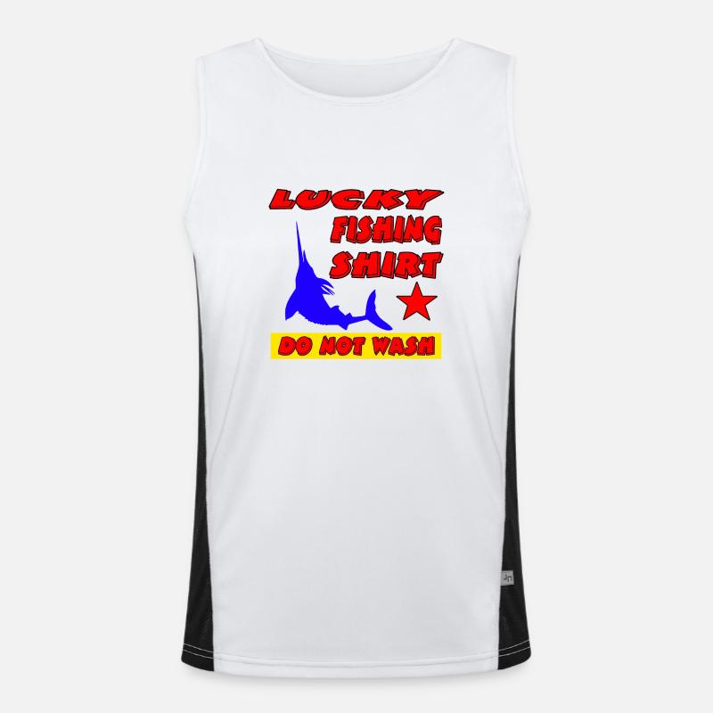 Angling Men's Functional Contrast Tank Top 