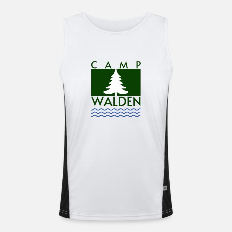 Camp Walden Débardeur respirant contrasté Homme 