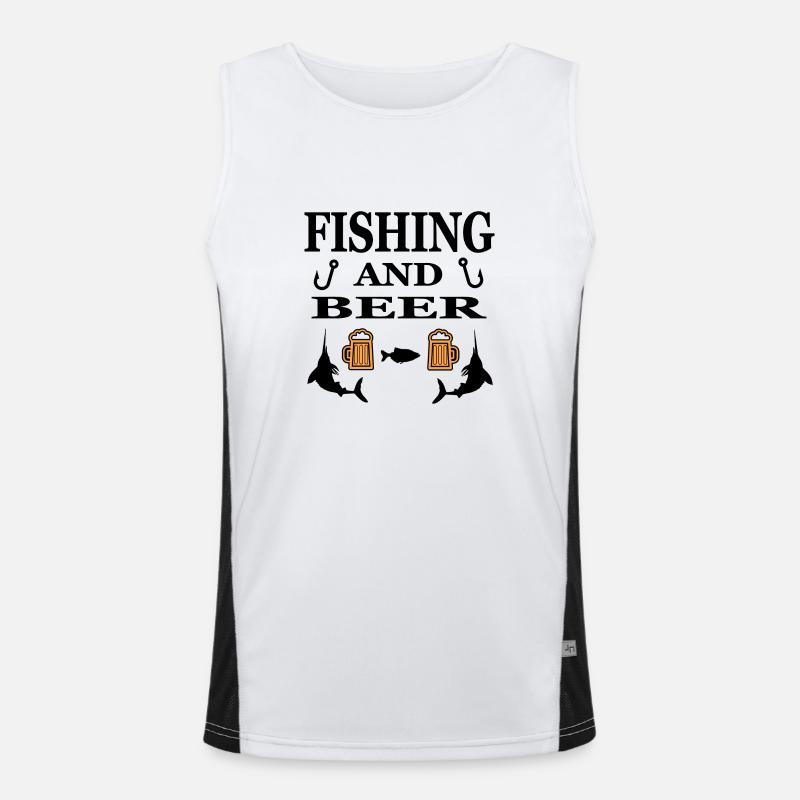 Angling Men's Functional Contrast Tank Top 