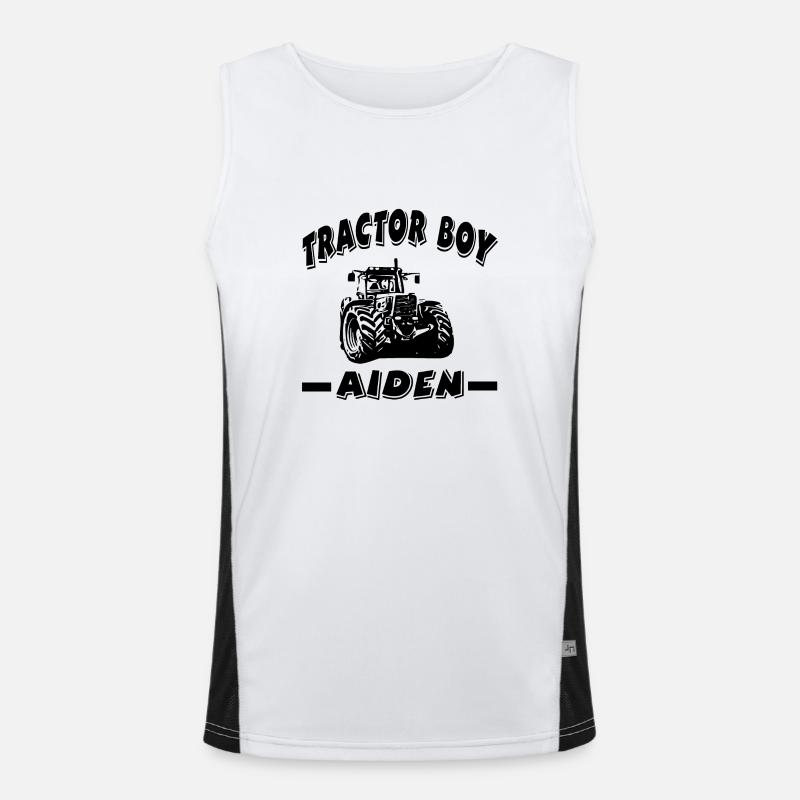 Tractor Men's Functional Contrast Tank Top 