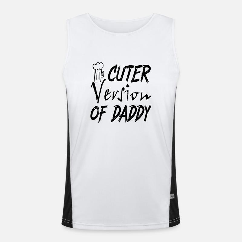 Version plus mignonne de Daddy Débardeur respirant contrasté Homme 