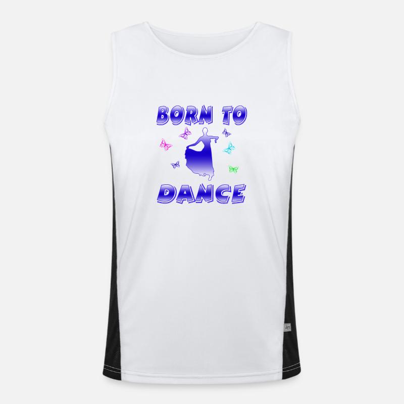 Dance Men's Functional Contrast Tank Top 