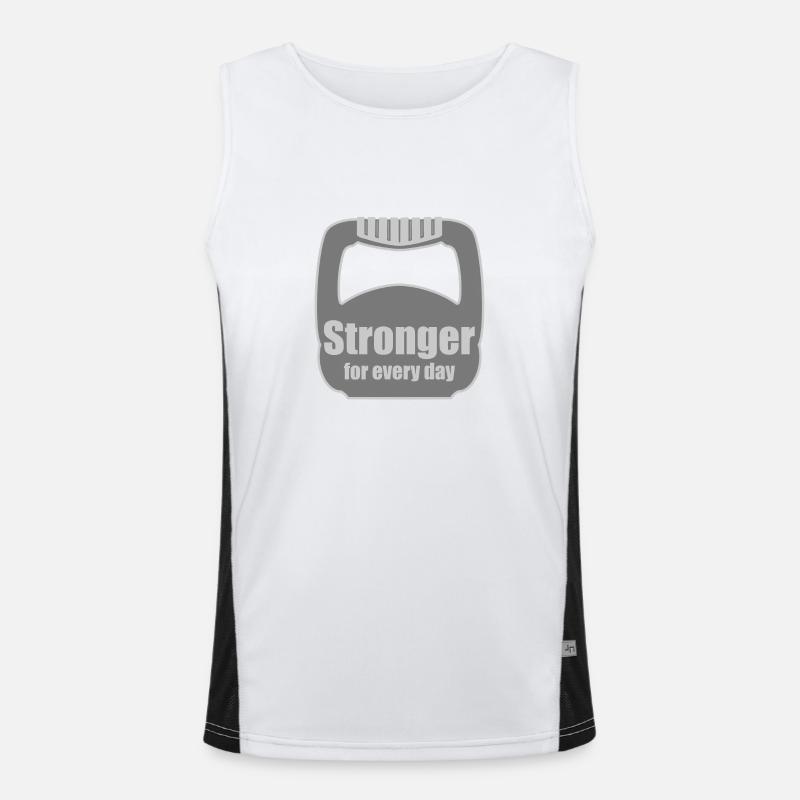 Stronger for every day. Men's Functional Contrast Tank Top 