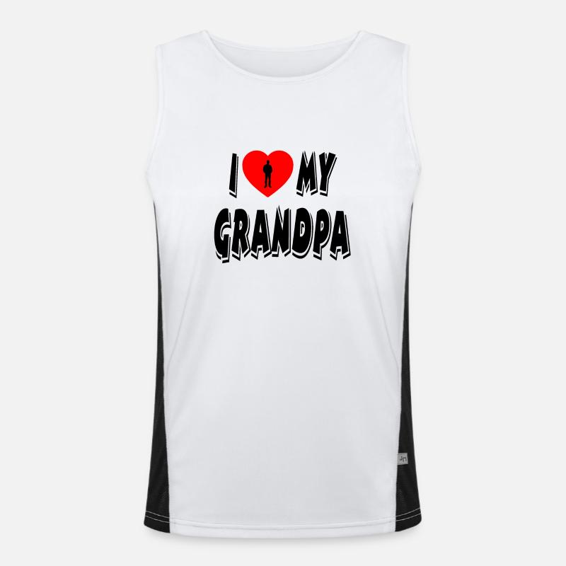 Grandfather Men's Functional Contrast Tank Top 
