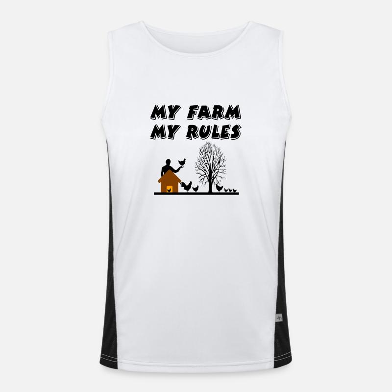 Farm Men's Functional Contrast Tank Top 