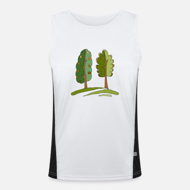 Tree Men's Functional Contrast Tank Top 
