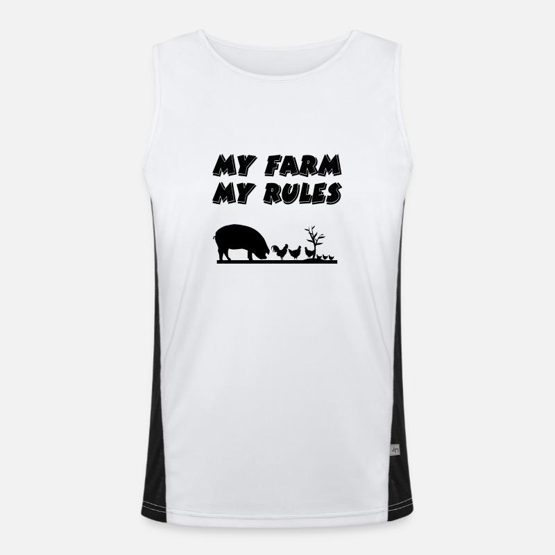 Farm Men's Functional Contrast Tank Top 