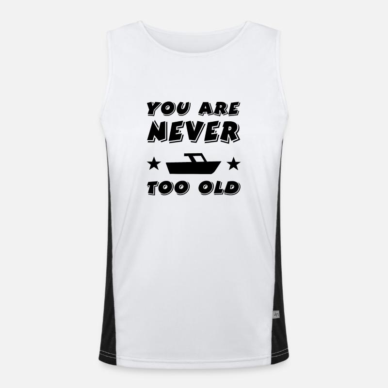 Motorboat Men's Functional Contrast Tank Top 