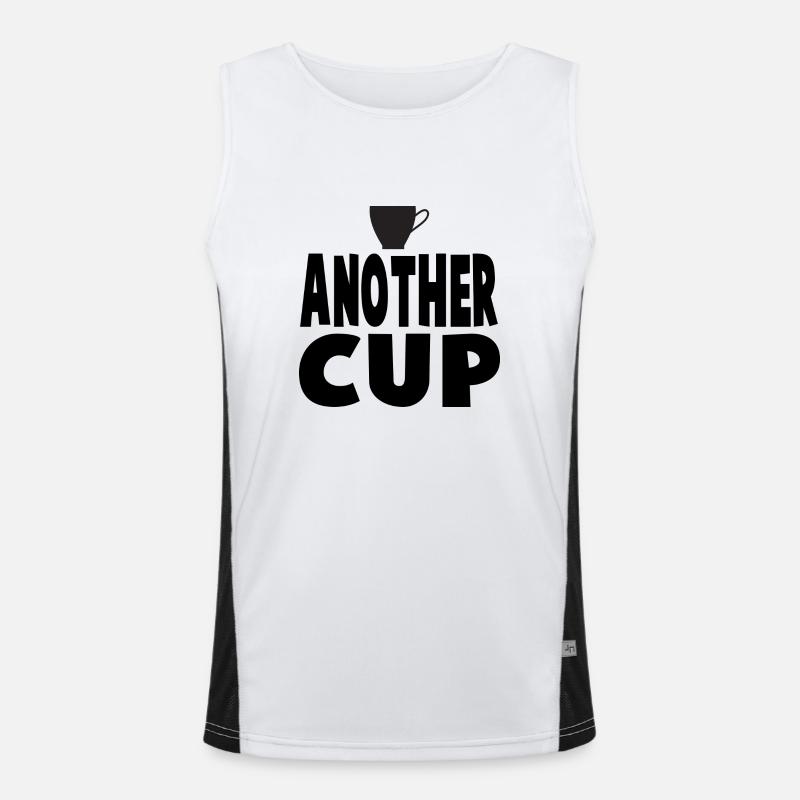 Another Cup Men's Functional Contrast Tank Top 