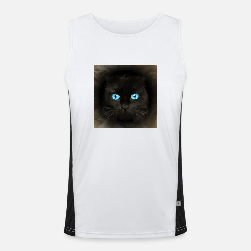 Chat Débardeur respirant contrasté Homme 