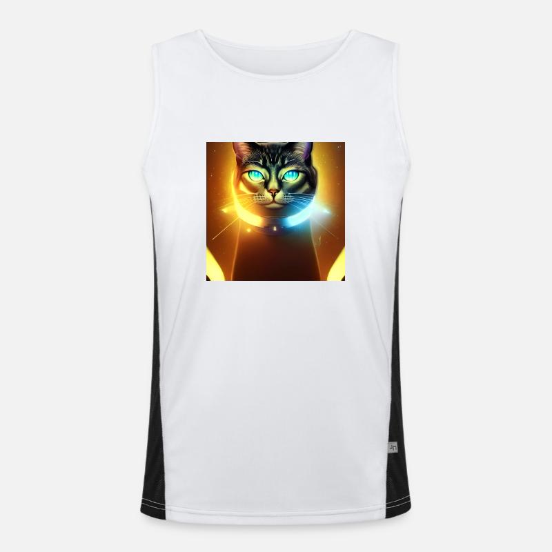 Le chat de l’univers Débardeur respirant contrasté Homme 