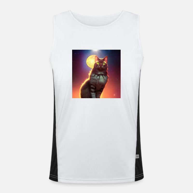 Le chat de l’univers Débardeur respirant contrasté Homme 