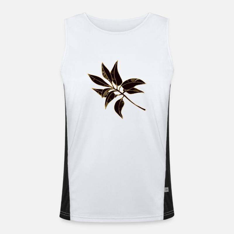 Liste Funktionelles Kontrast-Tank Top für Männer 