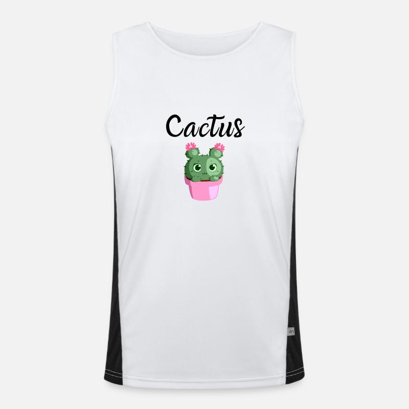 cactus mignon Débardeur respirant contrasté Homme 