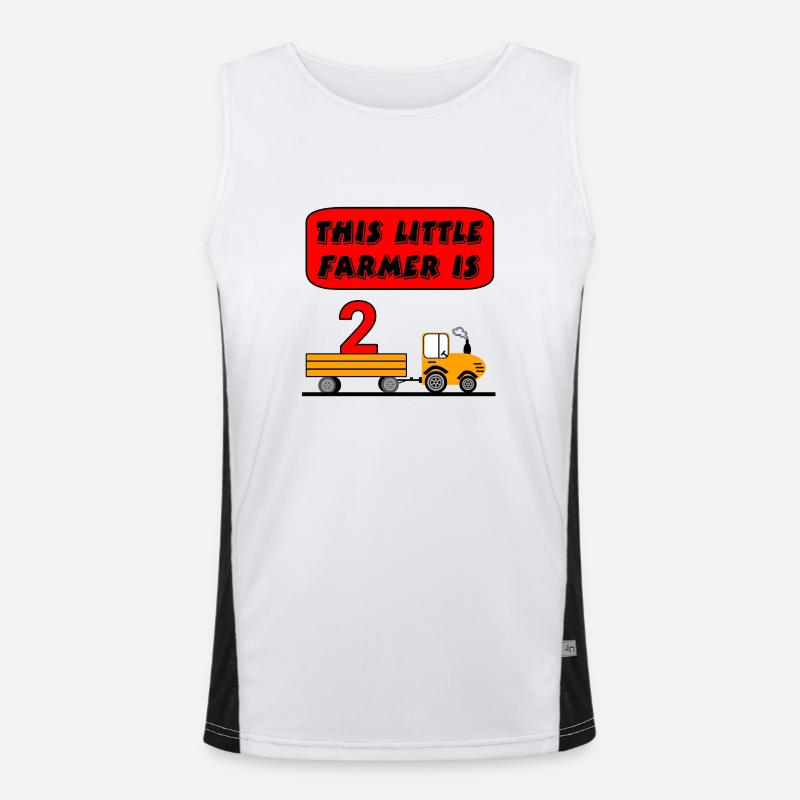 Farmer Men's Functional Contrast Tank Top 