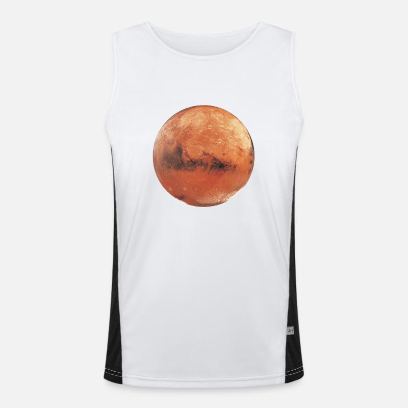 Mars Planète Astrologie Astronomie Espace Mercure Débardeur respirant contrasté Homme 