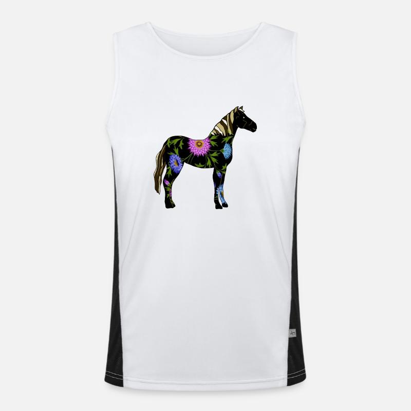 Dock Funktionelles Kontrast-Tank Top für Männer 