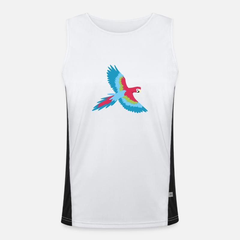 Macaw Men's Functional Contrast Tank Top 