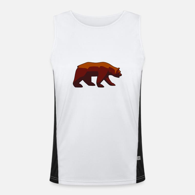 Bear Men's Functional Contrast Tank Top 