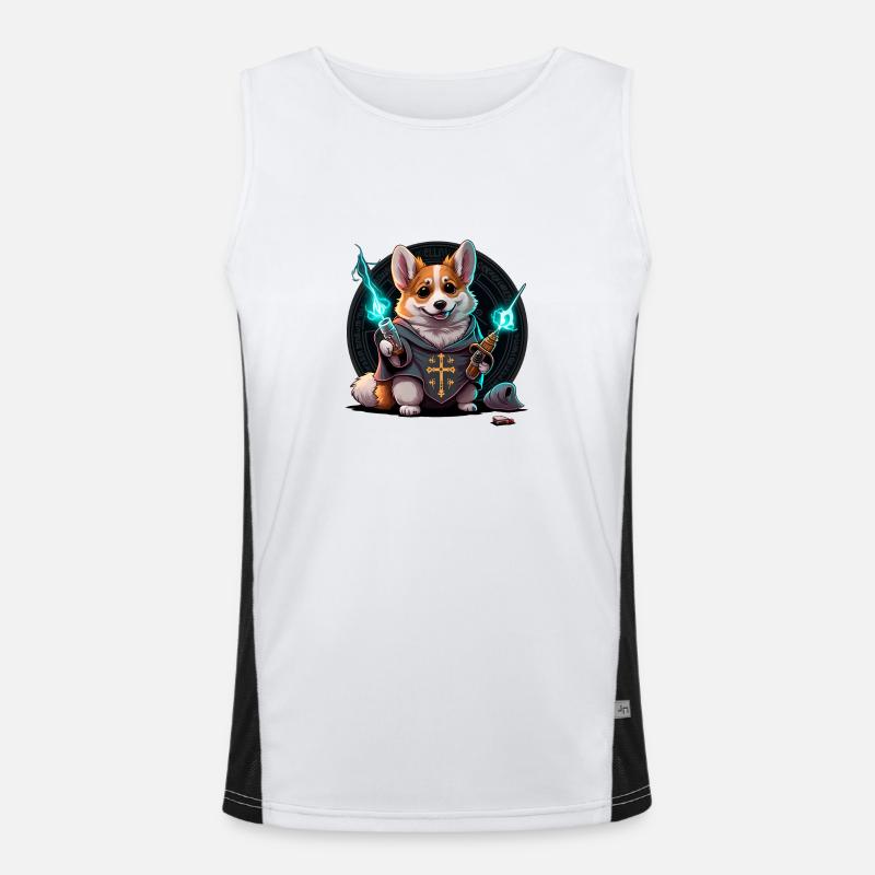 Corgi tech Monk Débardeur respirant contrasté Homme 