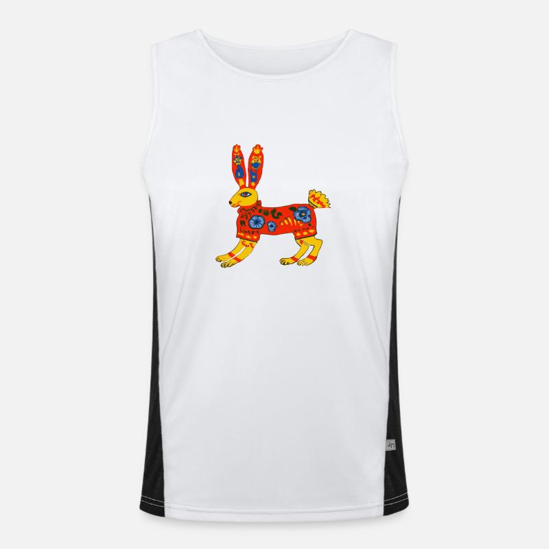 Easter Men's Functional Contrast Tank Top 