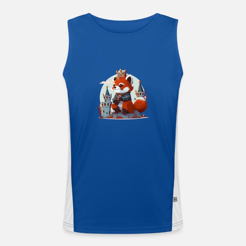 Panda roux royal Débardeur respirant contrasté Homme 