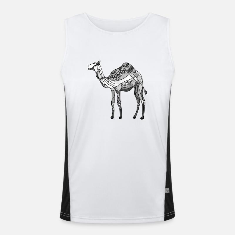 Camel Men's Functional Contrast Tank Top 