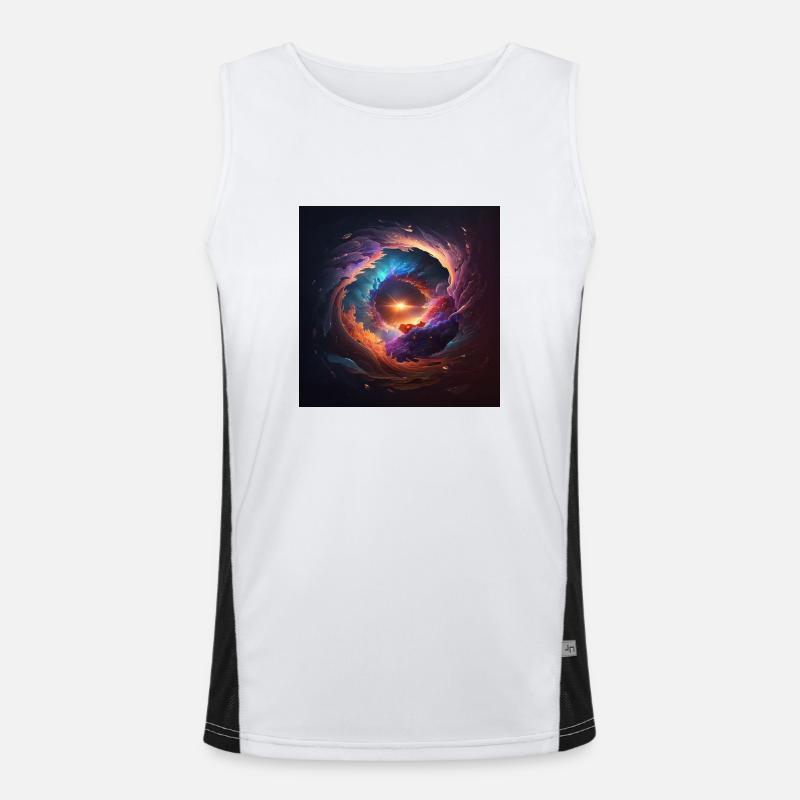 Stellar Flare Explosion Débardeur respirant contrasté Homme 