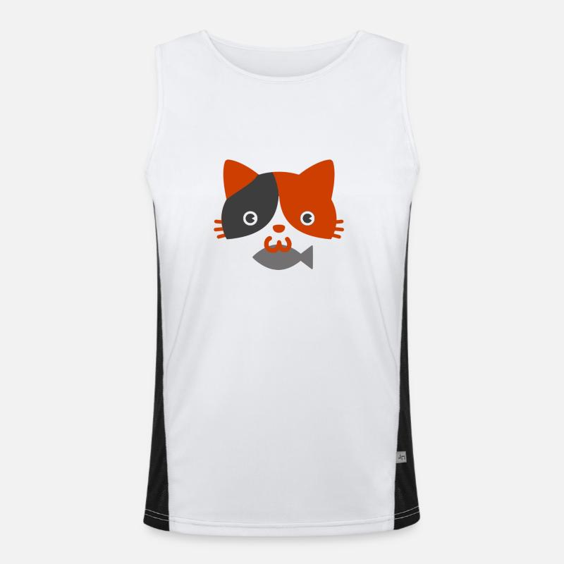 Animals Funktionelles Kontrast-Tank Top für Männer 