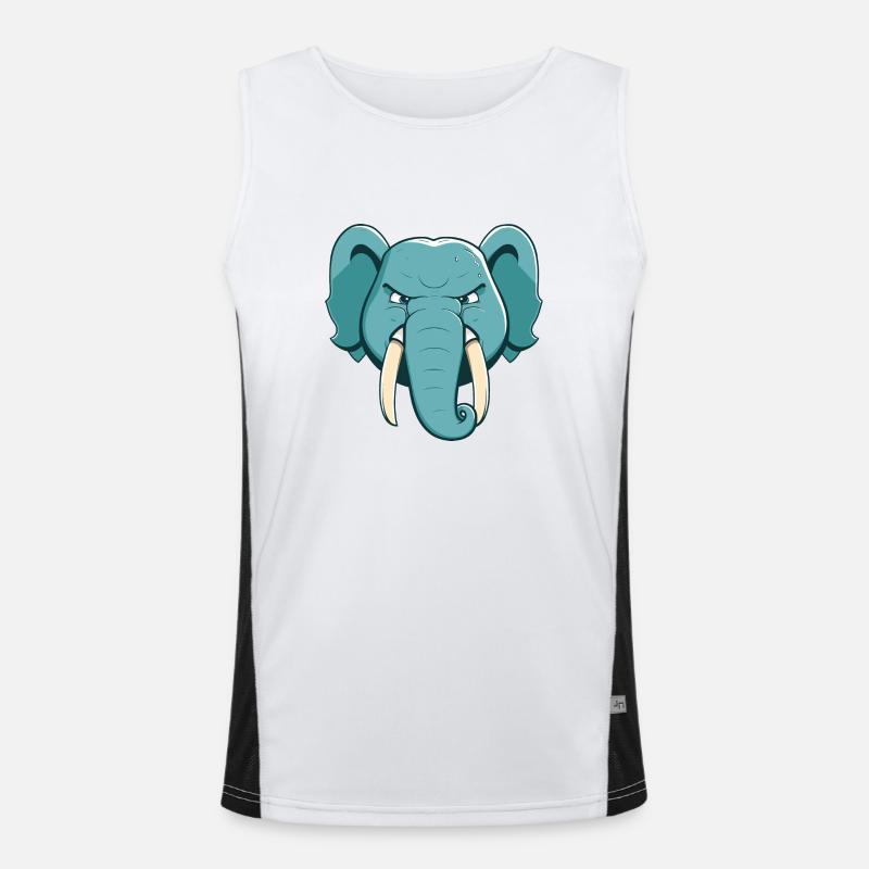 Elephant Débardeur respirant contrasté Homme 