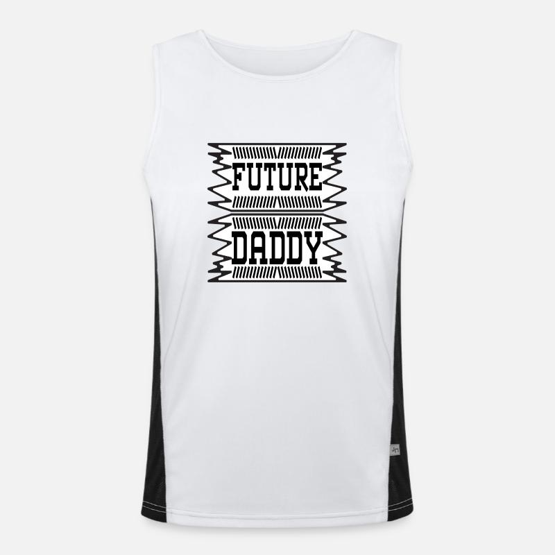 Future Daddy Men's Functional Contrast Tank Top 