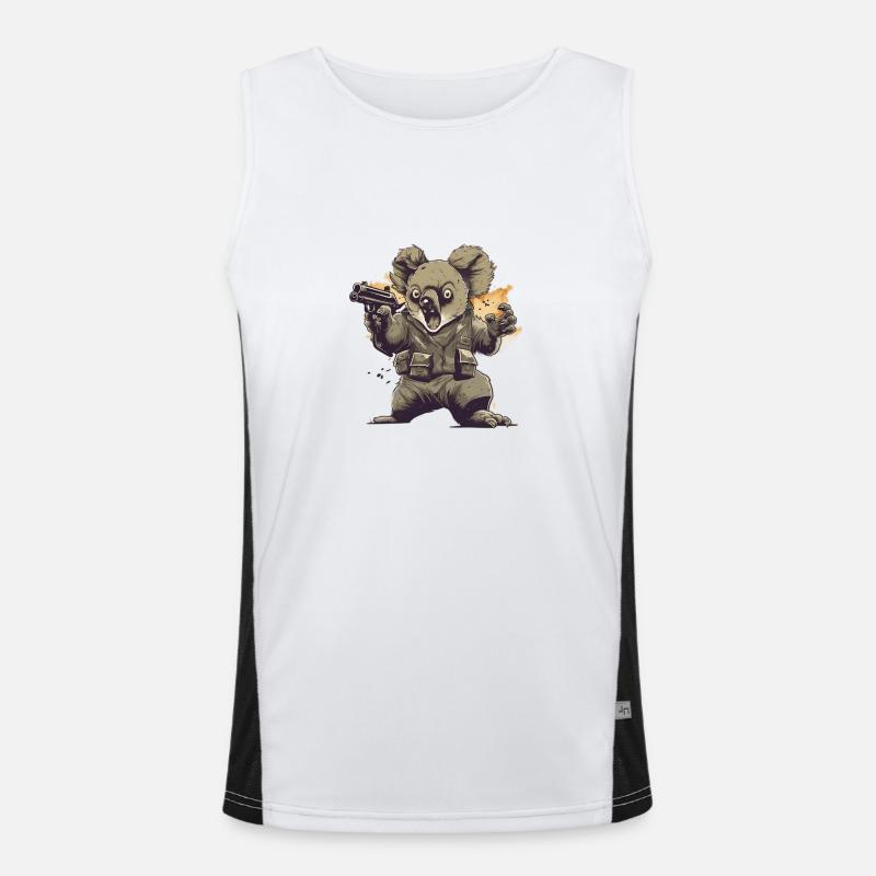 Operation Eucalyptus Men's Functional Contrast Tank Top 