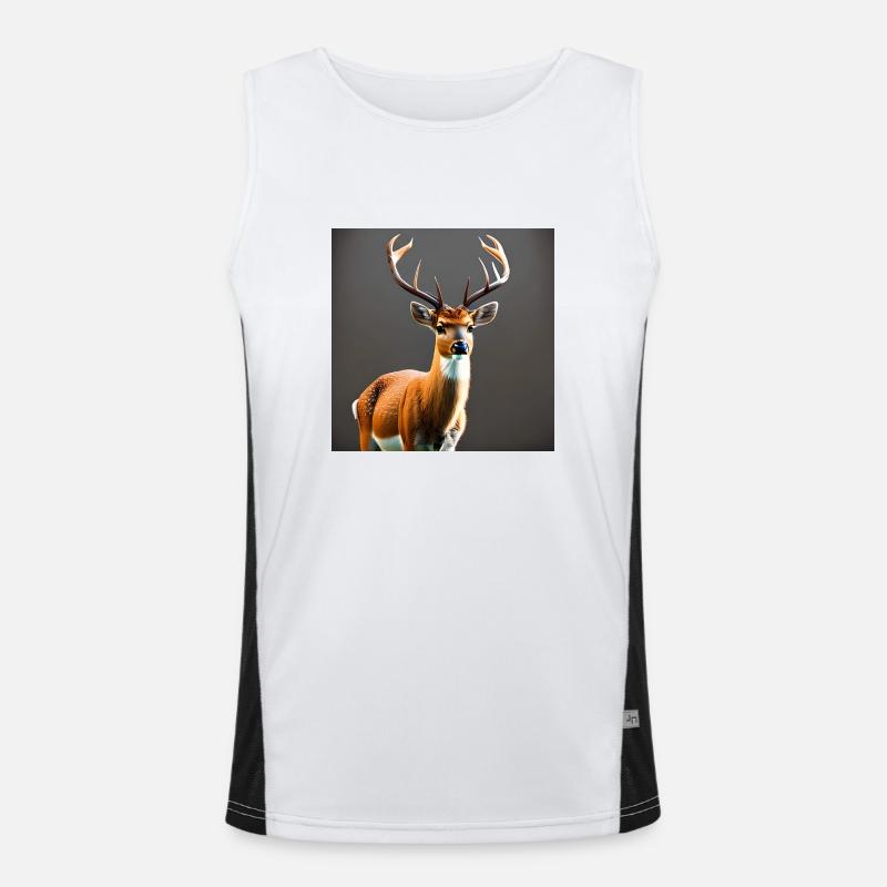 Curious Deer Men's Functional Contrast Tank Top 