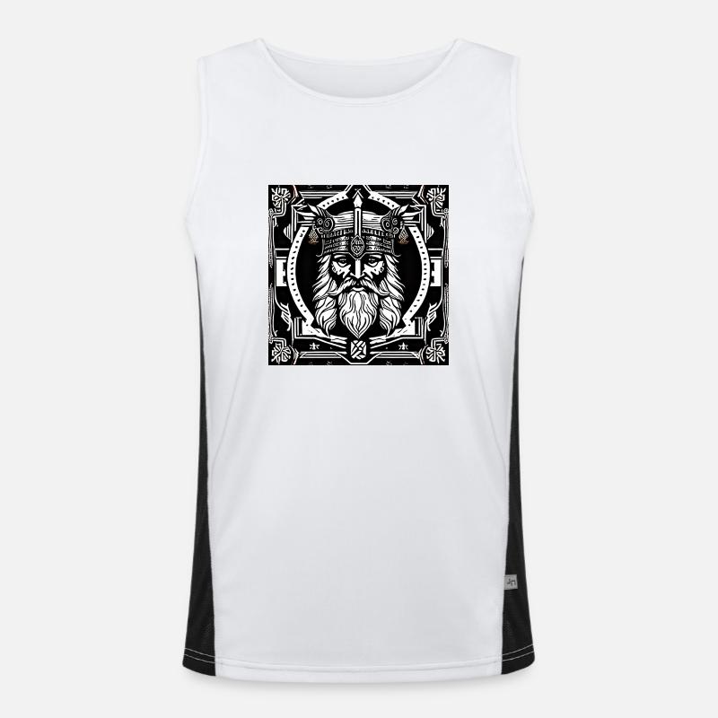Rune Master Men's Functional Contrast Tank Top 