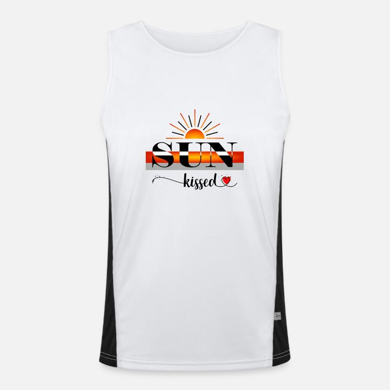 Sunkissed Débardeur respirant contrasté Homme 
