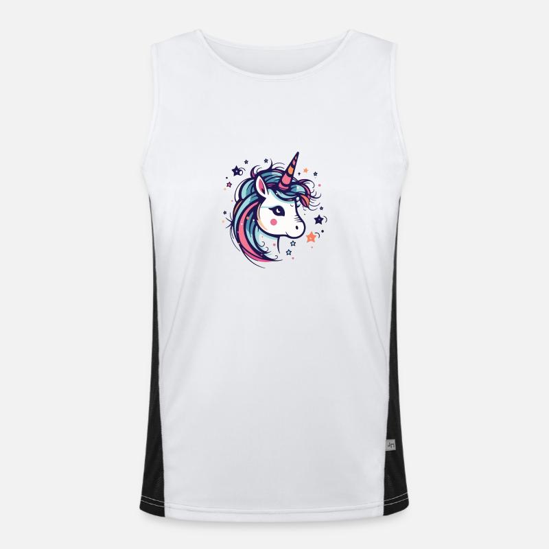 Licorne Débardeur respirant contrasté Homme 